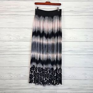 FC ombre striped maxi skirt - grey and black Women's Size L
